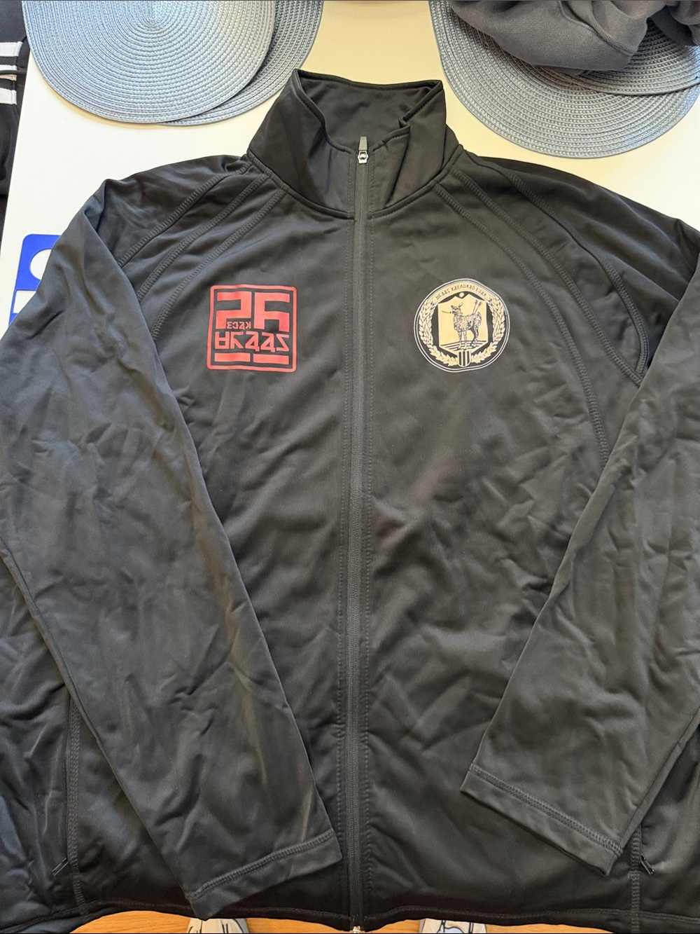 My chemical romance Black Full-Zip Performance track Jacket